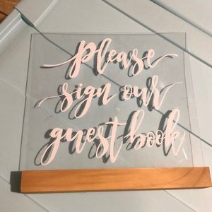Guest Book sign